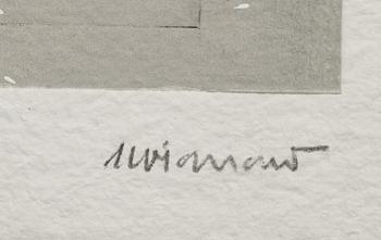JAMES COIGNARD, carborundumetsning, signerad och numrerad 60/60.