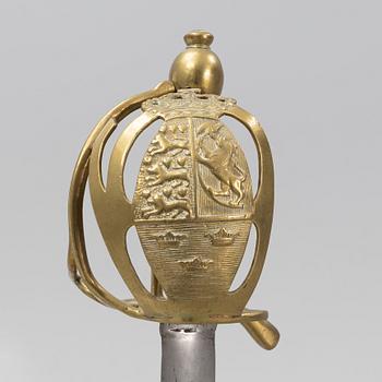 A Danish cavalry sword 1785 pattern.