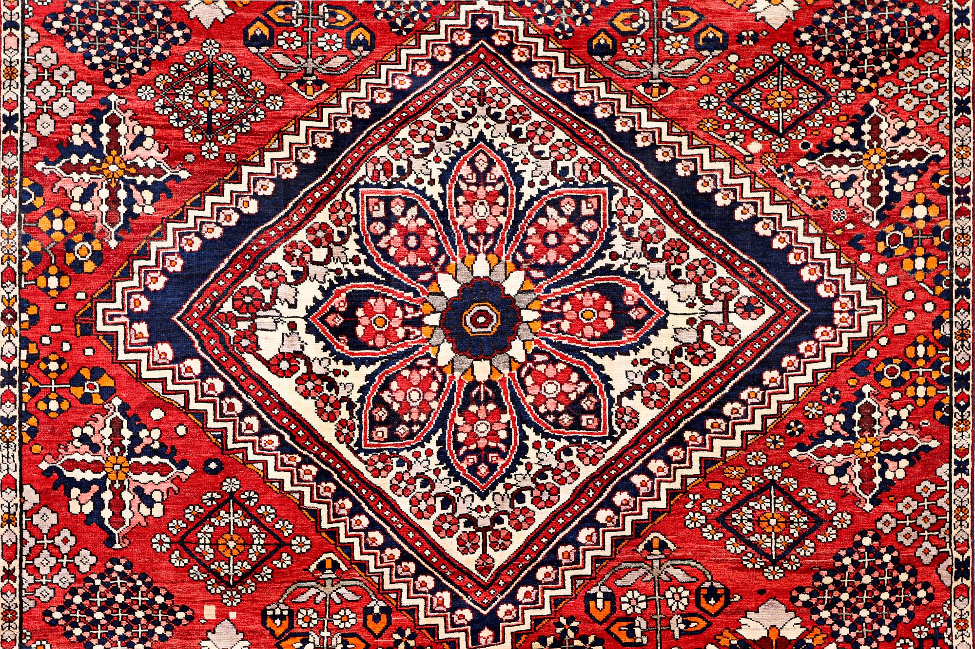 A Bakhtiari, c. 340 x 226 cm.