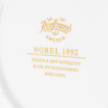 Karin Björquist, a group of three 'Nobel' bone china bowls, Rörstrand.