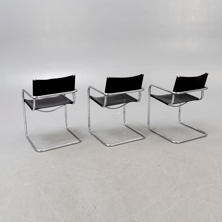 Armchairs, 6 pcs, Italy, late 20th century.