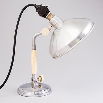 KURT ROSENTHAL, a mid 20th century infrared heater / table lamp.