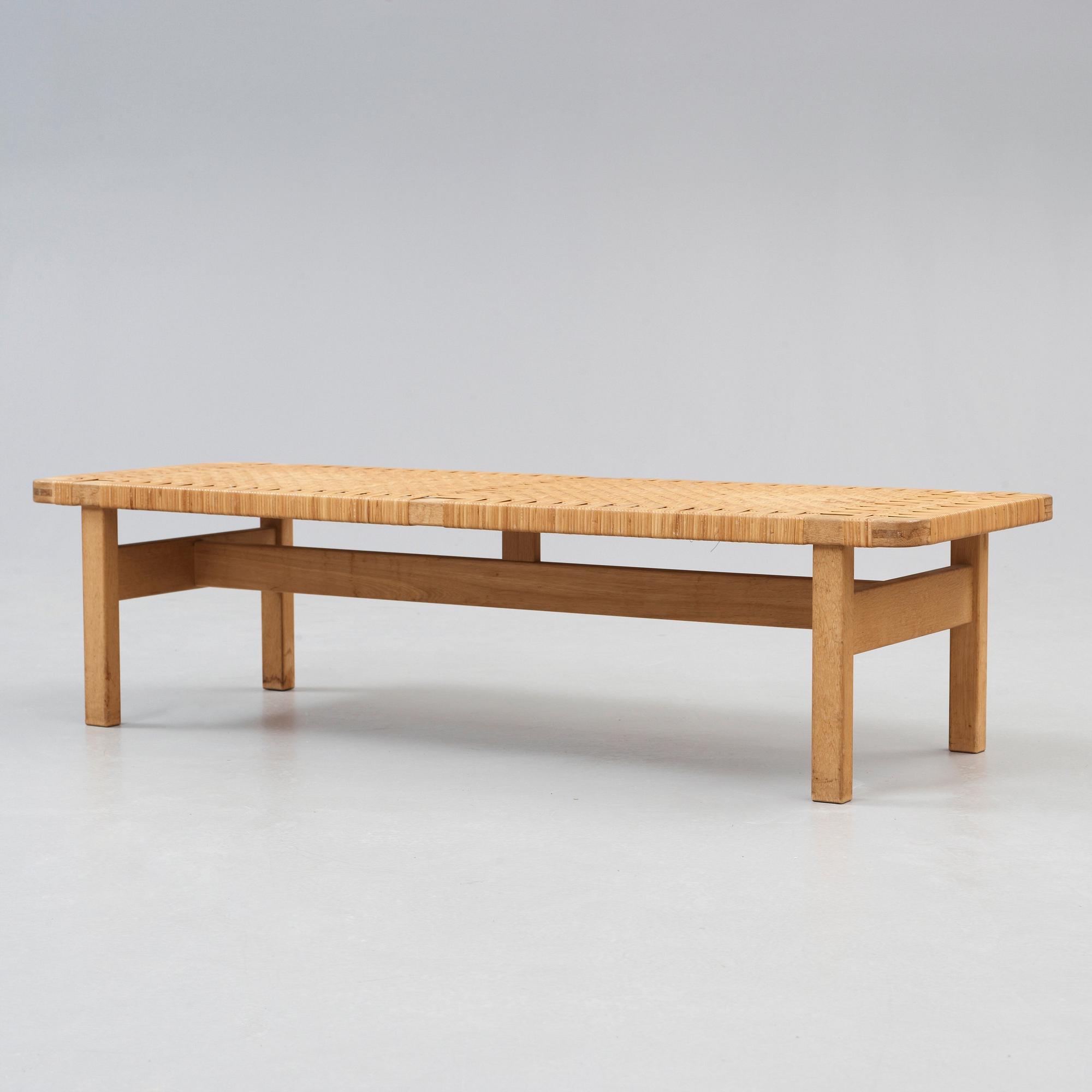 BØRGE MOGENSEN, bänk, Fredericia Stolefabrik, Danmark, 1950-60-tal.