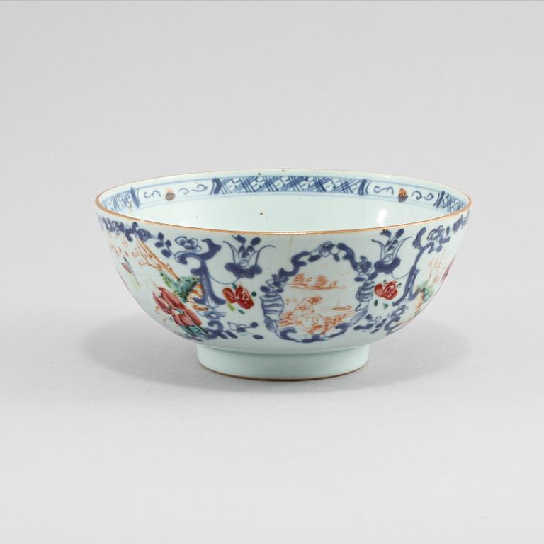 SKÅL, porslin, Kina, 1700-tal.