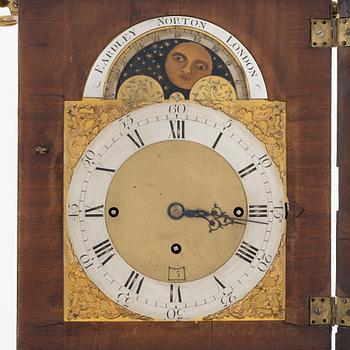 A George III 18th century musical  bracket clock by Eardley Norton.
