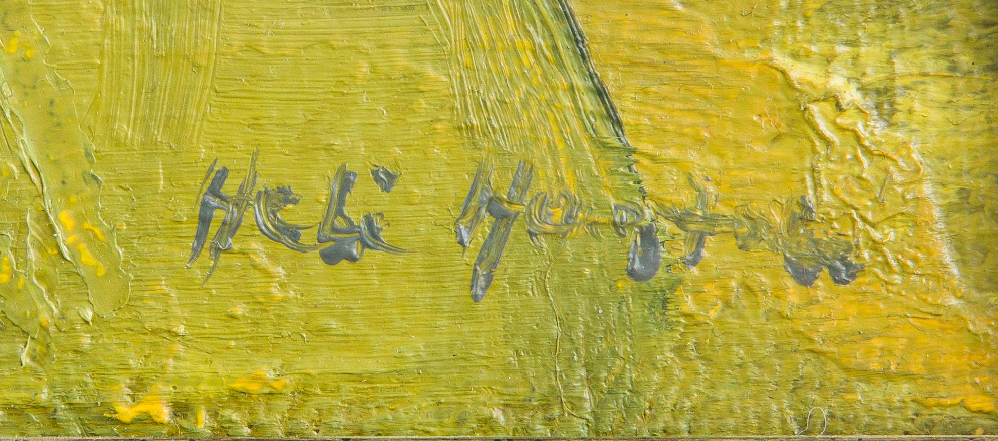 Heli Huotala, "Yellow sky" (Gul himmel).