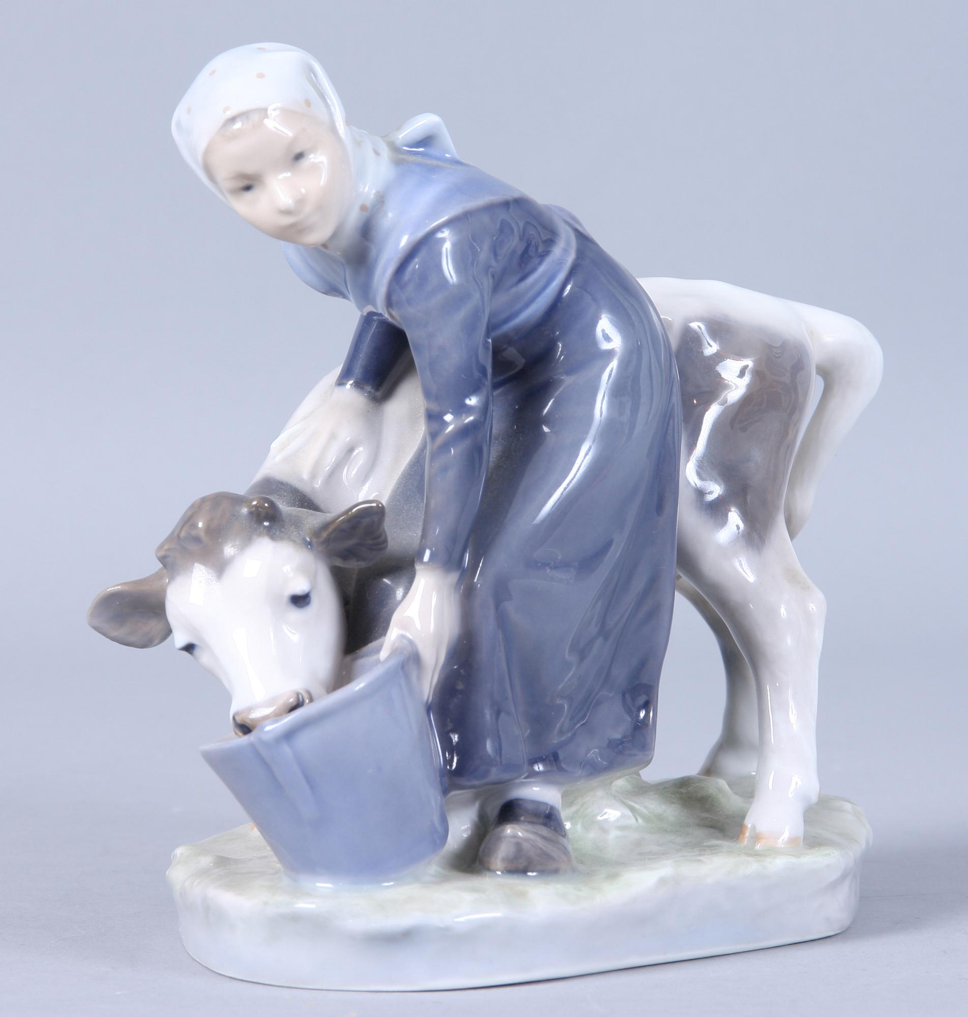 FIGURIN, porslin, Kongl Dansk.