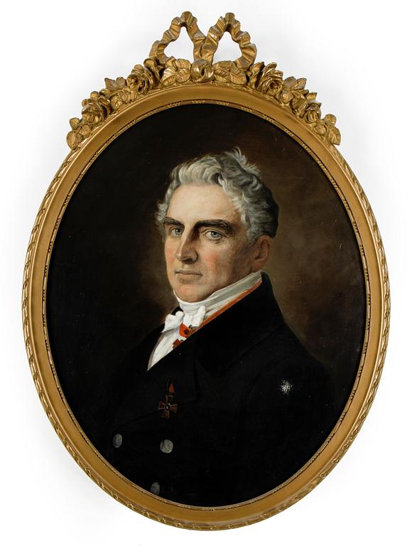 OKÄND KONSTNÄR 1800/1900-TAL, Ett par, Olja på duk, ej signerade.