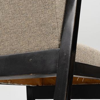 Alvar Aalto, a pair of armchairs model "403", Artek, Finland, mid-20th century.