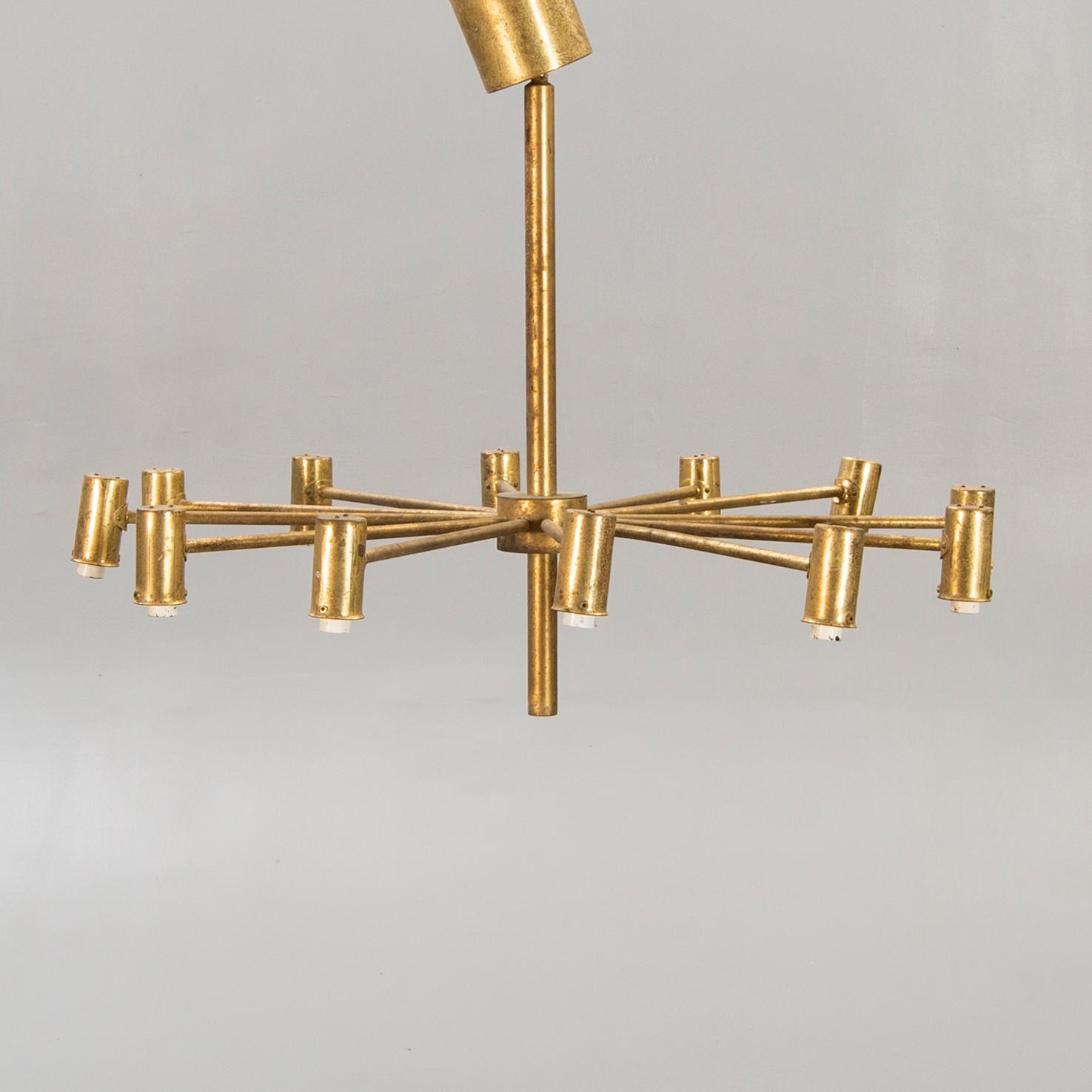 Hans-Agne Jakobsson, taklampa Markaryd Sweden, 1950-60-tal.