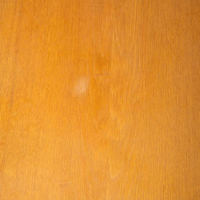 An oak conference table, probably by Carl Malmsten, mid 20th Century.