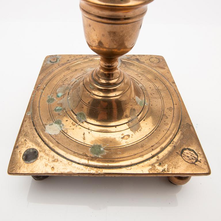 Candle holder, Baroque, 17th/18th century.
