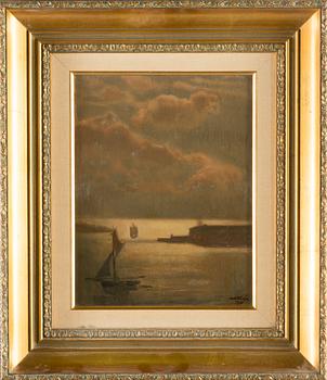 Antti Favén, oil on board, signed and dated 1938.