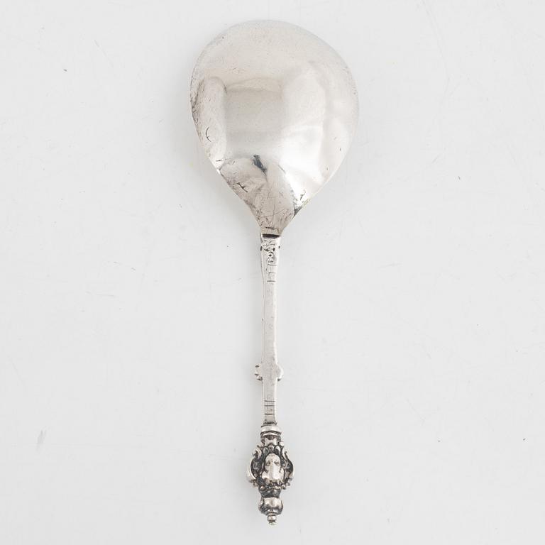 A Scandinavian Silver Spoon, 18th Century.