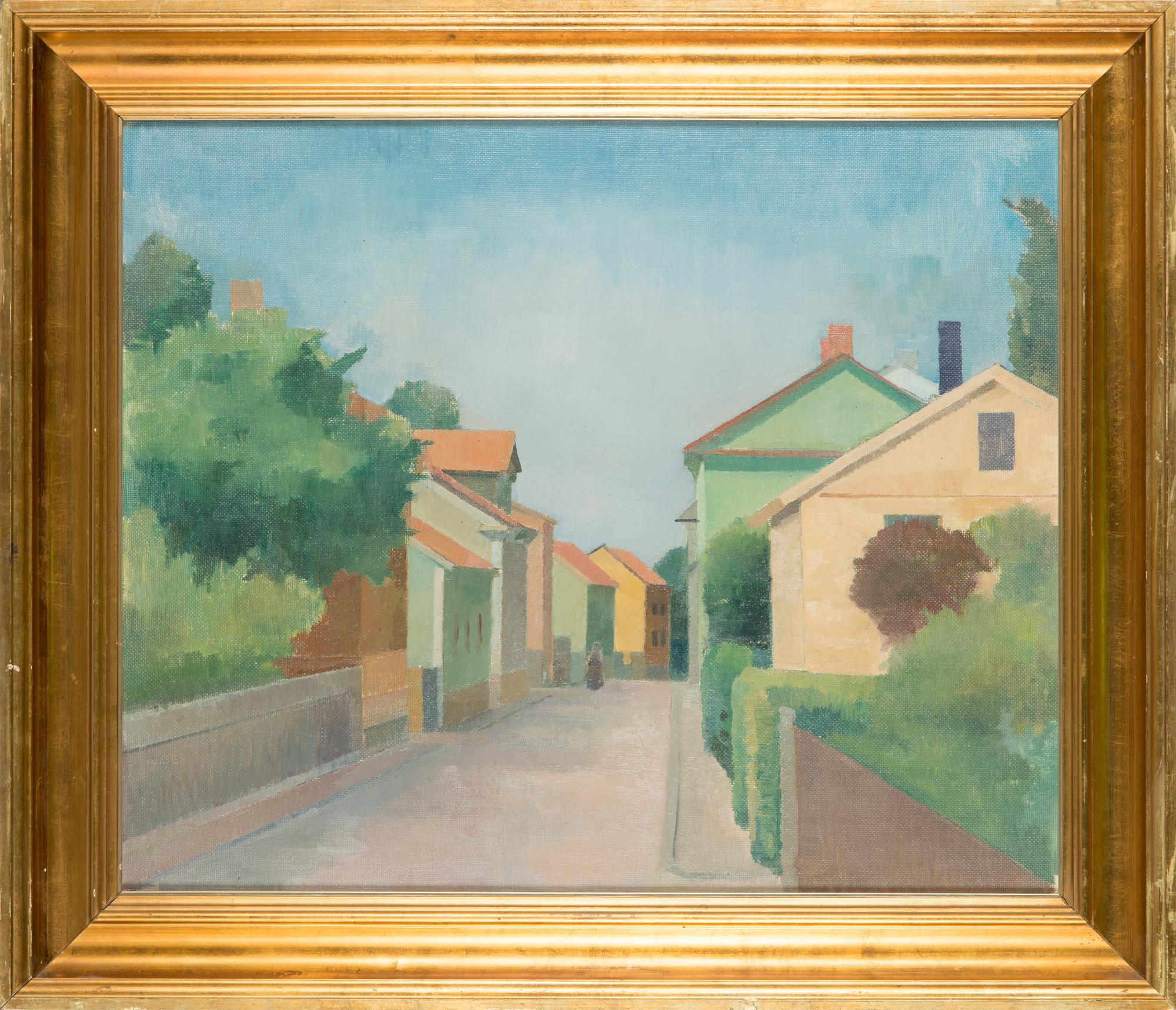 Ragnar Ekelund, oil on board, unsigned.