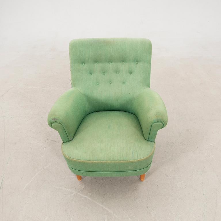 Carl Malmsten, armchair, "Hemmakväll", late 20th century.