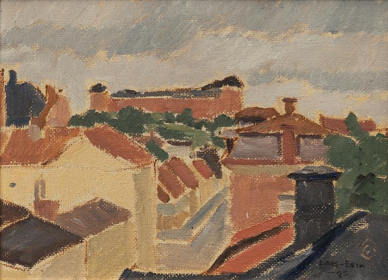 Lars Erik Falk, View of Uppsala.