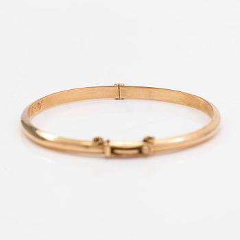 Armring, 14K guld, Ky Kari Rosti, Helsingfors 1994.