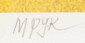 Madeleine Pyk, lithograph signed and numbered EA XVIII/XXV.