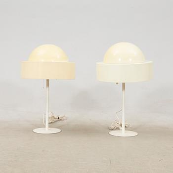 Table lamps a pair Luxus 1970s.
