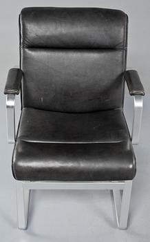 KARMFÅTÖLJER, ett par, ur "Mondo"-serien, Karl-Erik Ekselius, JOC möbler, Vetlanda, 1970/1980-tal.
