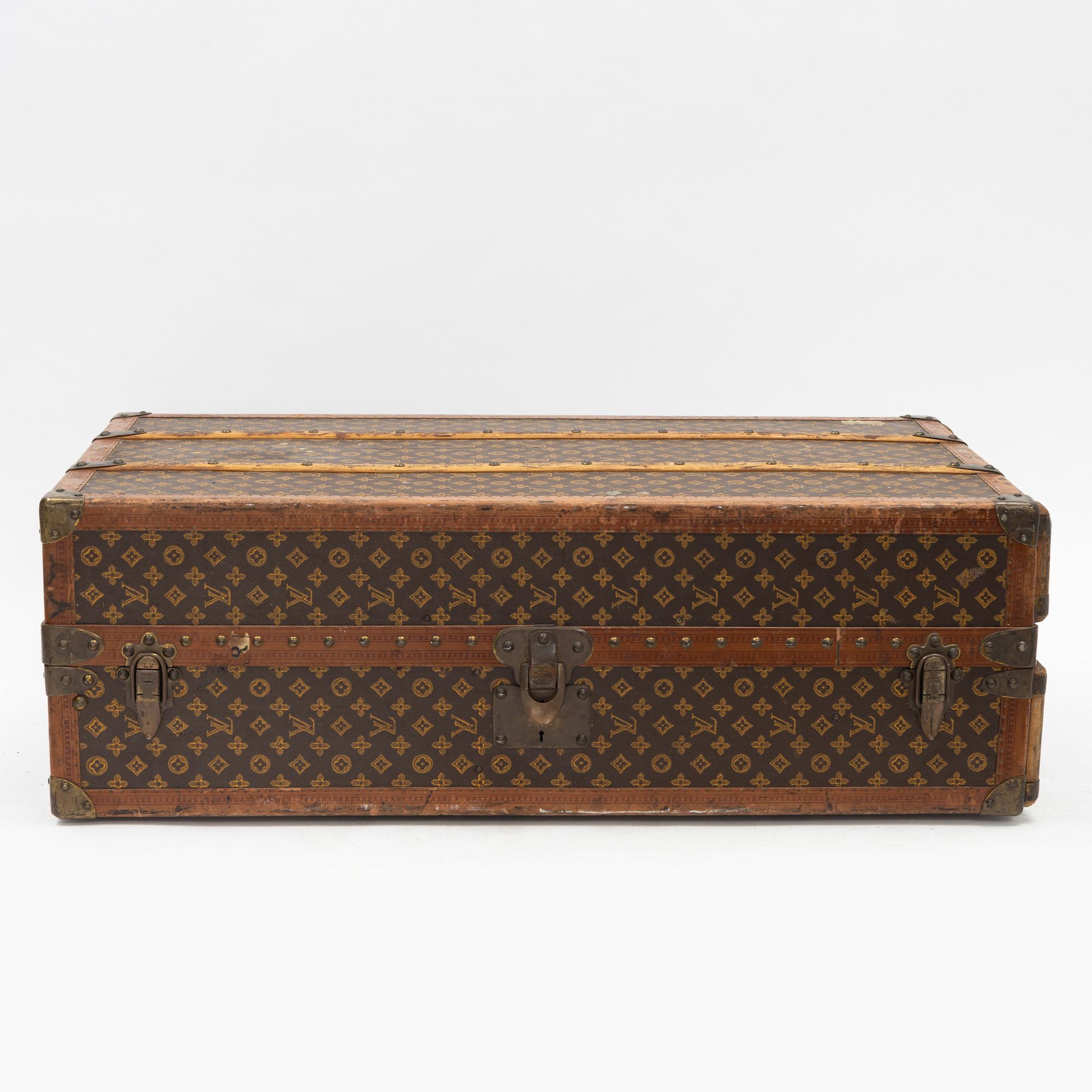 Louis Vuitton, A late 19th century trunk.