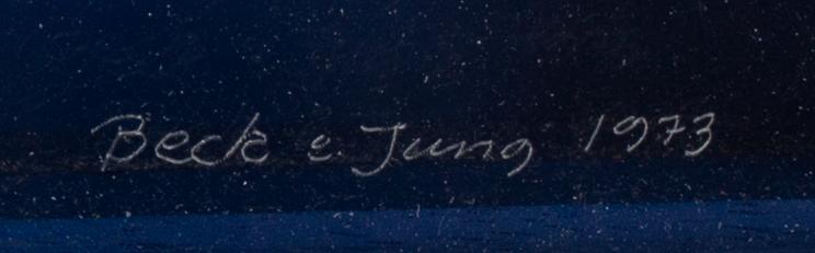Beck & Jung,  multiples 4,  1973, signerade 6/6, 3/6, 4/6, 1/6,