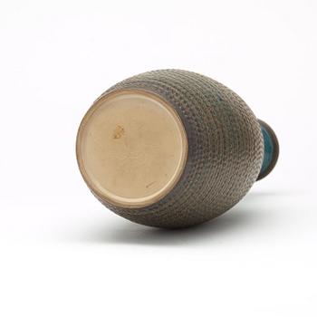 Stig Lindberg, a stoneware vase, Gustavsberg Studio 1962.