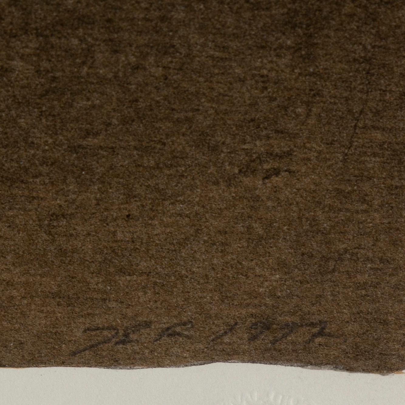 JOHN-E FRANZÉN, färglitografi, 1997, signerad 104/250.