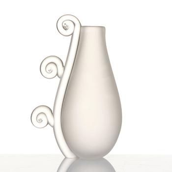 Ann Wåhlström, a glass vase, Kosta Boda, Sweden.