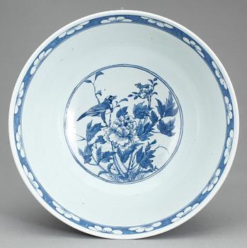 BÅLSKÅL, porslin, Kina, 1800-tal.