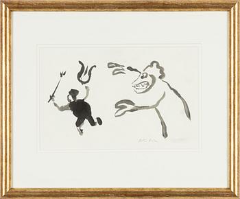 Peter Dahl, Monstret.