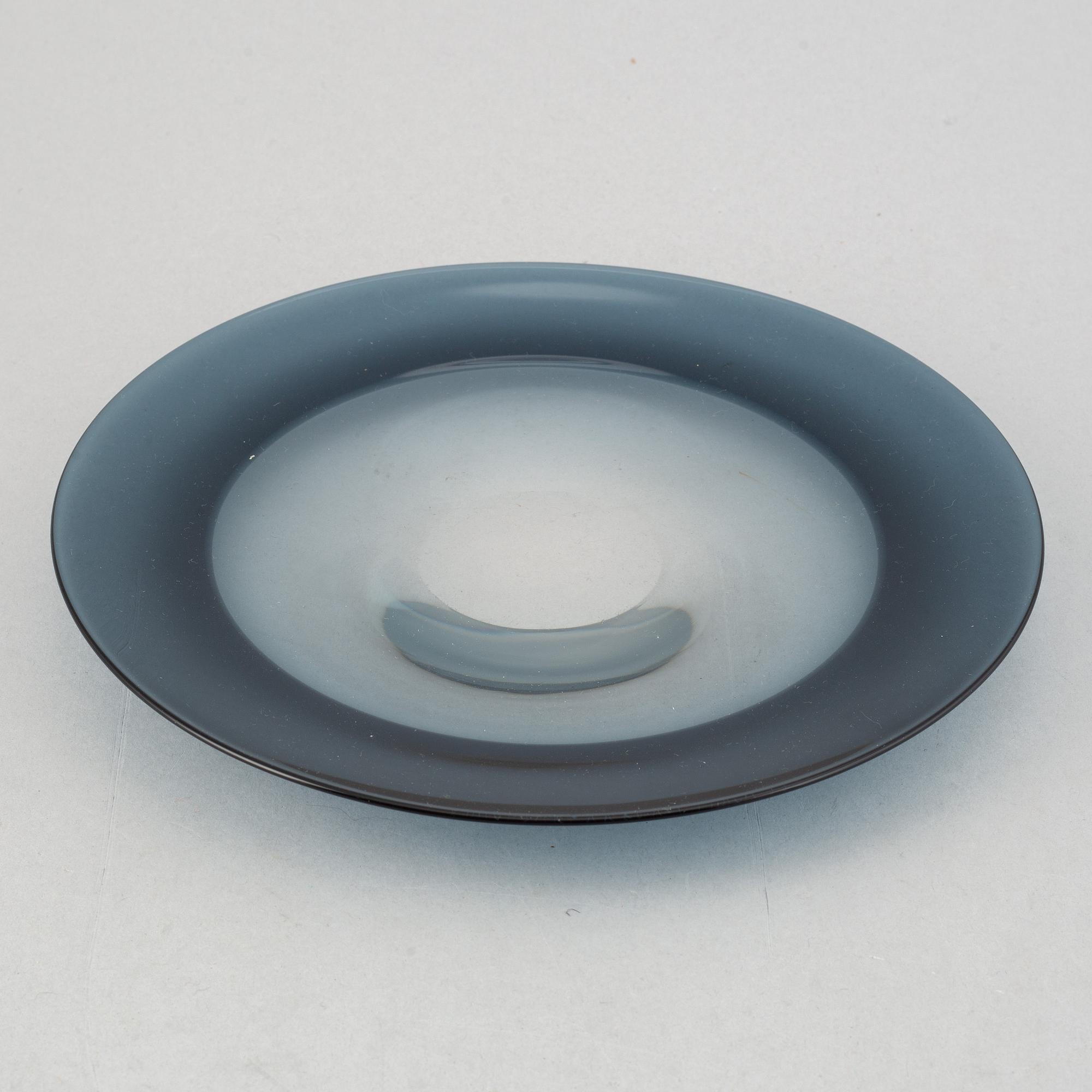 Timo Sarpaneva, a glass plate, Iittala, Finland -57.