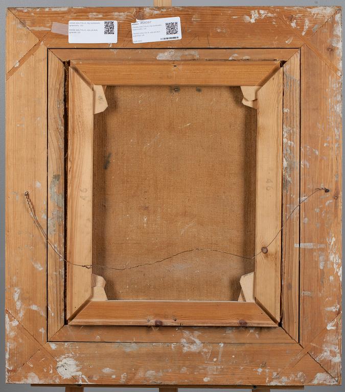 FRANS HAUTALA, olja på duk, signerad.