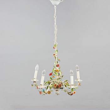 TAKLAMPA, enligt uppgift inköpt på Firma Svenskt Tenn, 1970-tal. Höjd 56 cm.
