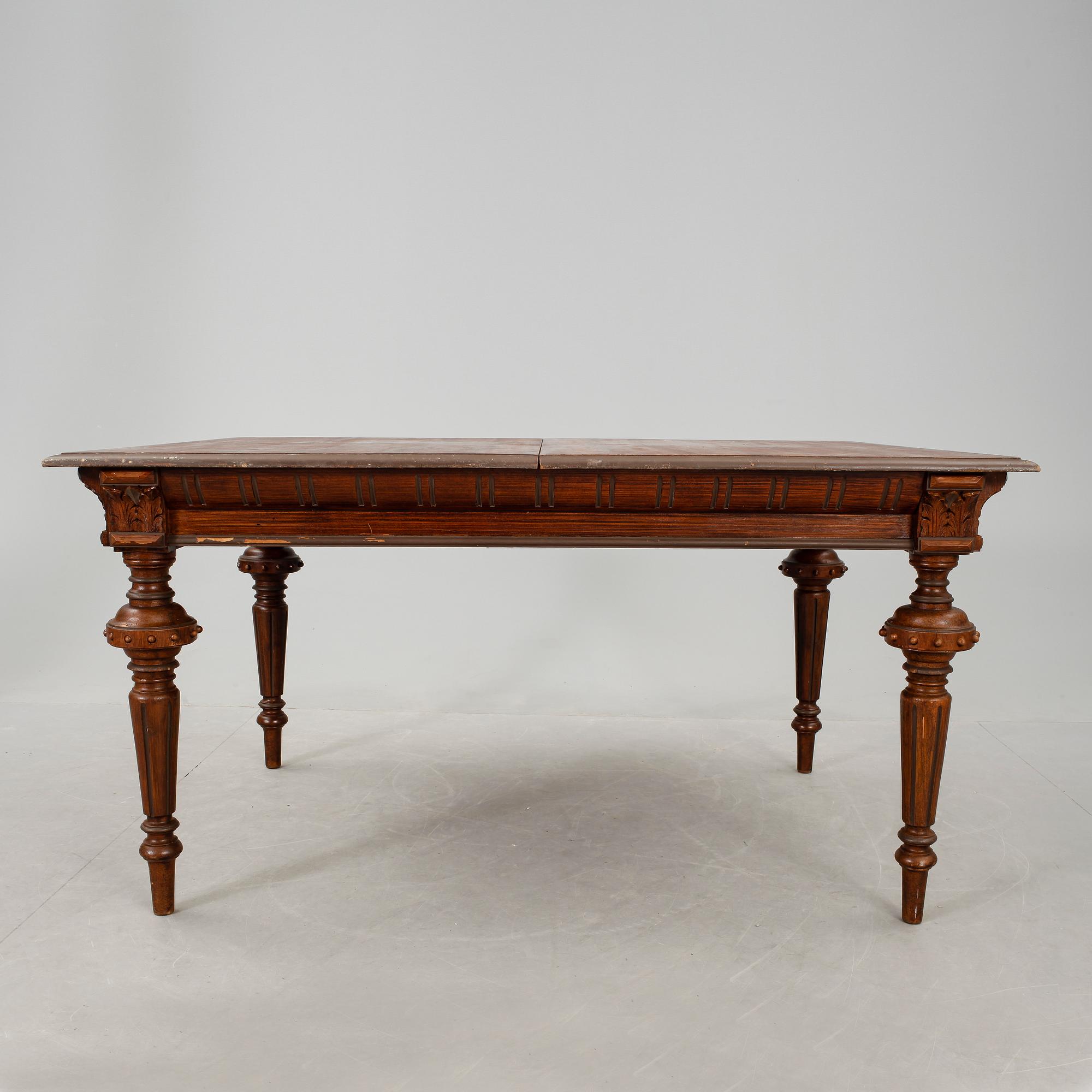 BIBLIOTEKSBORD, nyrenässans, 1800-tal.