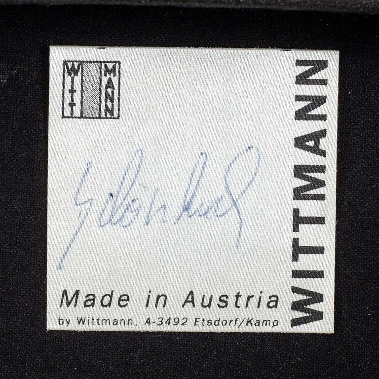 JOSEF HOFFMANN, a pair of chairs, Wittmann, Austria.