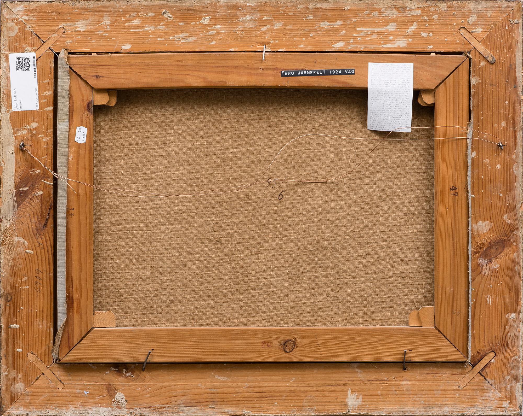 EERO JÄRNEFELT, STRANDBRÄNNINGAR.