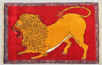 MATTA, troligen Shiraz, modern tillverkning, 122 x 77 cm.