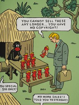 Anton Kannemeyer, "Moulinsart Lawyers I".