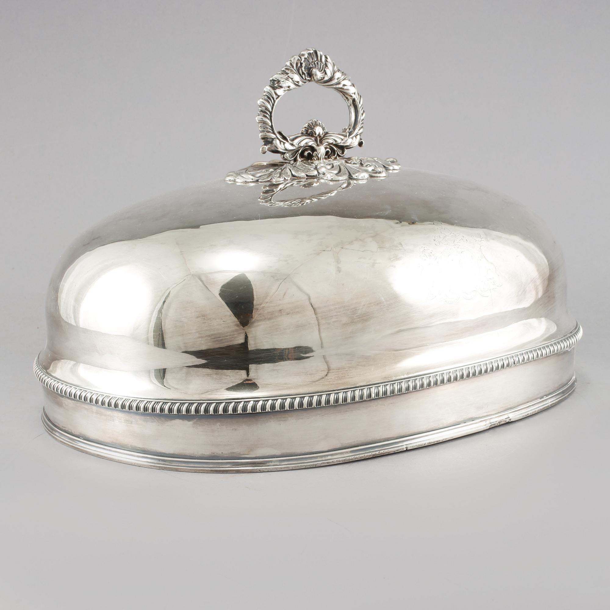 STEKHUV, pläter, troligen England, 1900-talets första hälft.