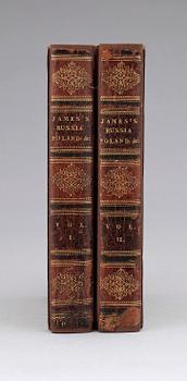 BÖCKER, vol I-II, "Journal of a tour in Germany, Sweden, Russia, Poland..." av JT James, London 1817.