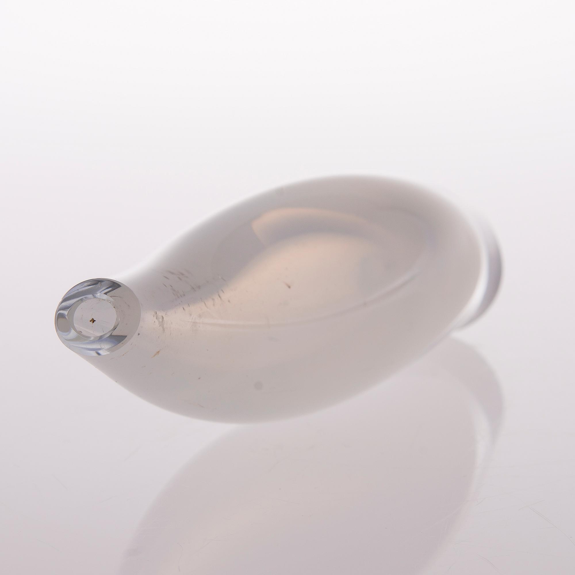TAPIO WIRKKALA, MALJAKKO, "Kalanrakko" 3299, taidelasi. Signeerattu Tapio Wirkkala -56 Iittala.