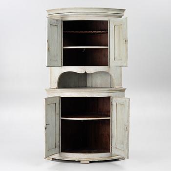 Corner cabinet, early 19th century, Gustavian.