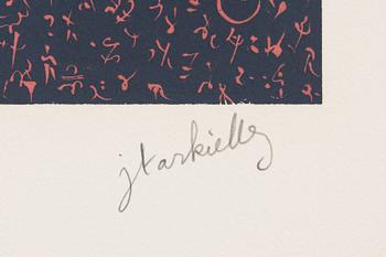 Folder with graphic prints by various artists "Les Hypergraphies".