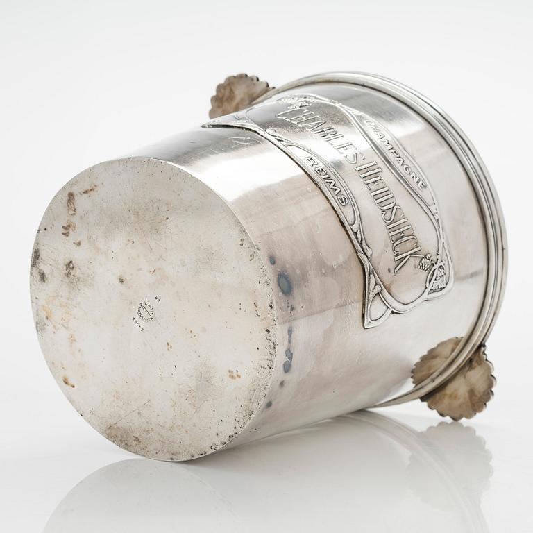 Samppanjajäähdytin, Charles Heidsieck, Reims, n. 1920-30-luku.