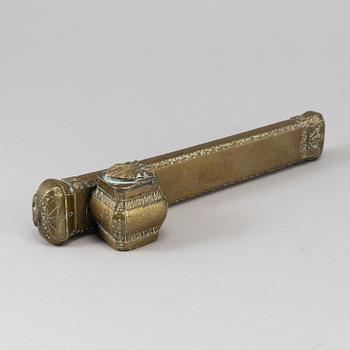 BLÄCK/PENNSTÄLL, mässing, orientalisk, 1700-tal.