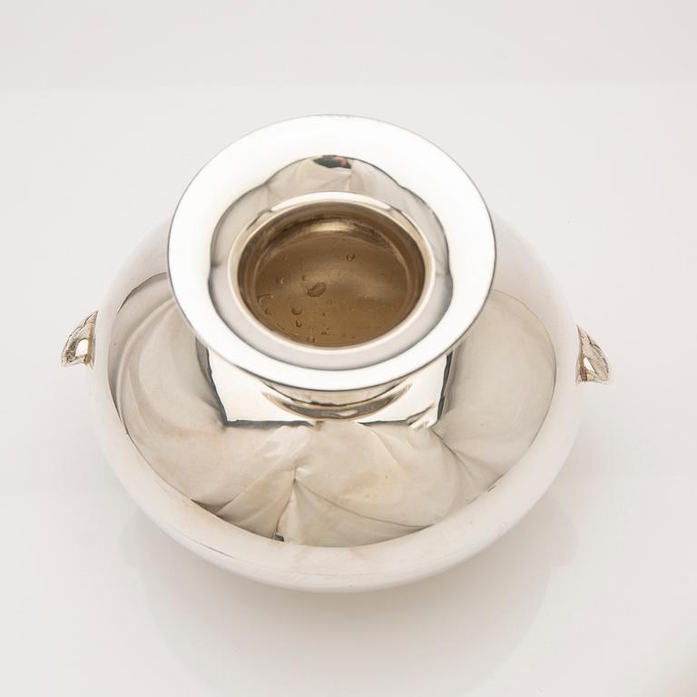 Decanter, sterling silver, Mexico.