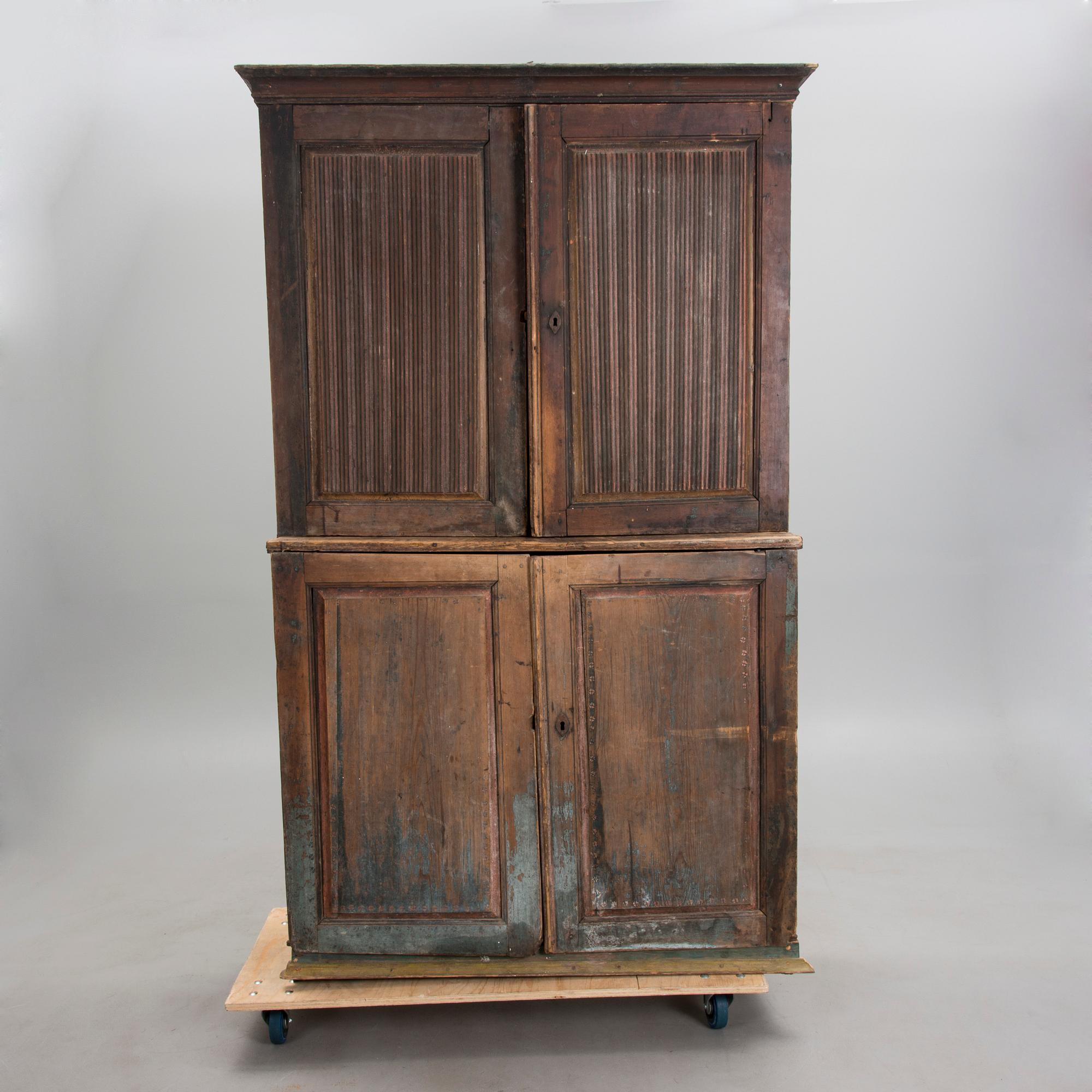 SKÅP, allmoge, Kiikala, 1800-tal.