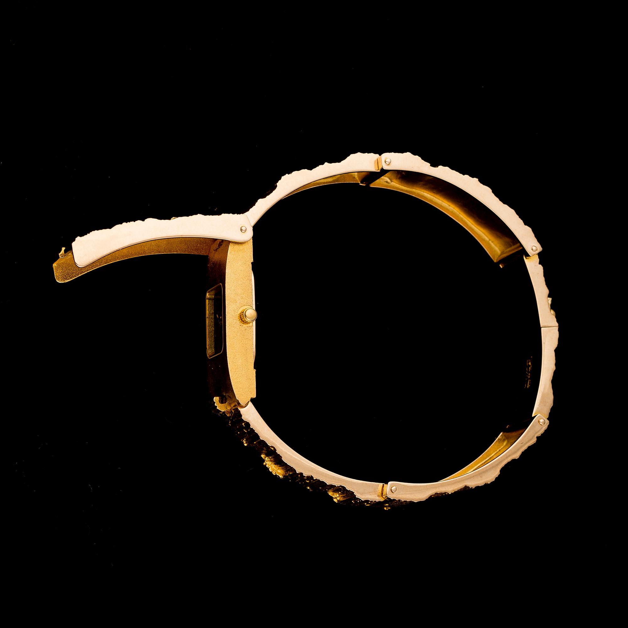 BJÖRN WECKSTRÖM, ARMBANDSUR. "Golda", 14K guld. Lapponia 2004.